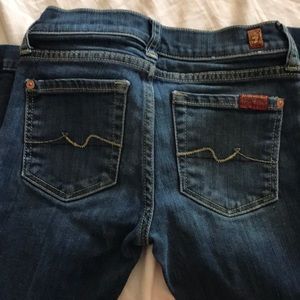 Girls Flared 7 for all man kind Jeans - Size 8.